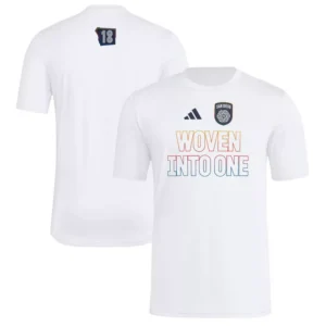 Men's White San Diego FC 2025 Jersey Hook AEROREADY T-Shirt