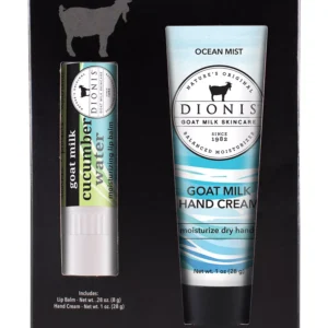 Goat Milk Cucumber Water Lip and Hand Cream Set