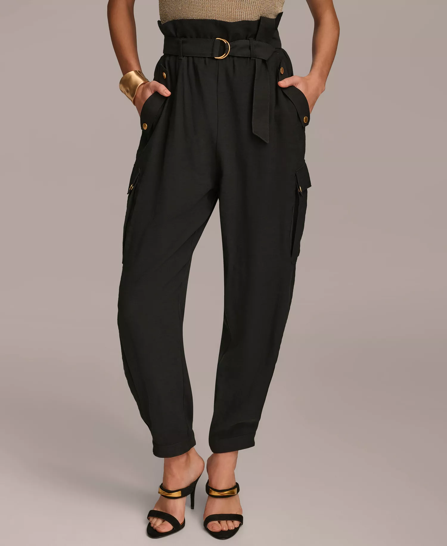 mni-02044bf60ad2de7d8facae8415369cee Women's Belted Cargo Pants