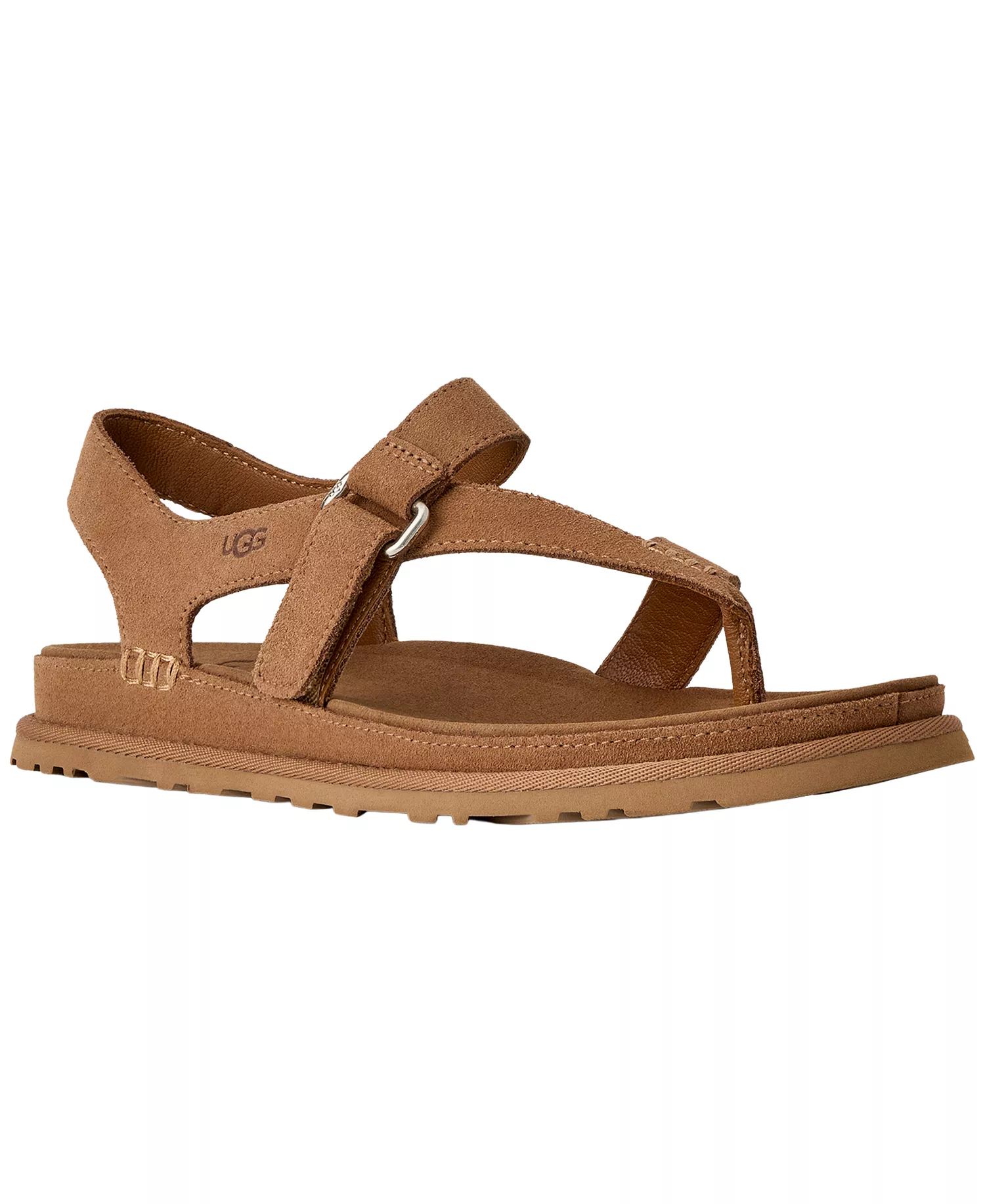 mni-0247640d2661b1ca3a466e1f1d842195 Women's GoldenGaze Open Toe Flat Sandals