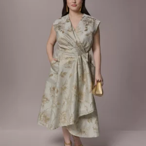 Plus Size Sleeveless Dress