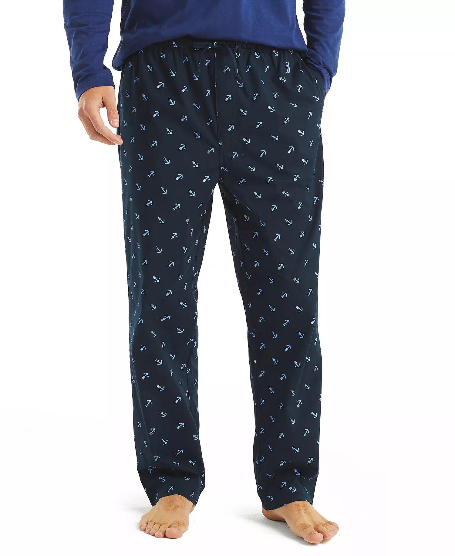 mni-045b3e05099248111ebfc795d5bc00d3 Men's Crafted Printed Poplin Sleep Pant