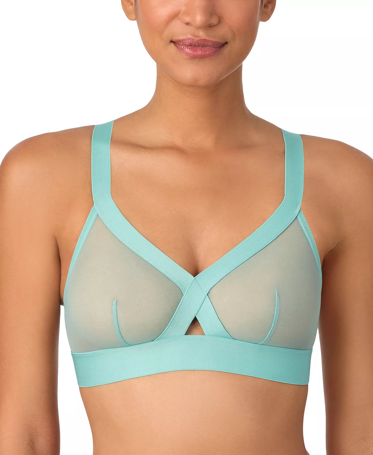 mni-056a1b1d312cf0b3d8bbed6b1b50ce03 Women's Sheers Unlined Mesh Bralette Bra DK4084 — изображение 7