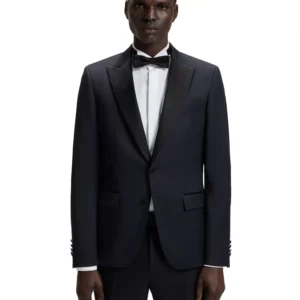 Men's Slim-Fit Tuxedo Suit Jacket