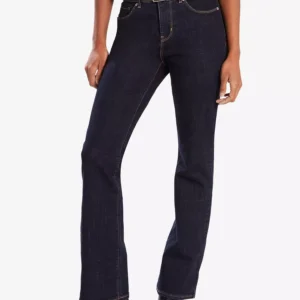 Women's Casual Classic Mid Rise Bootcut Jeans