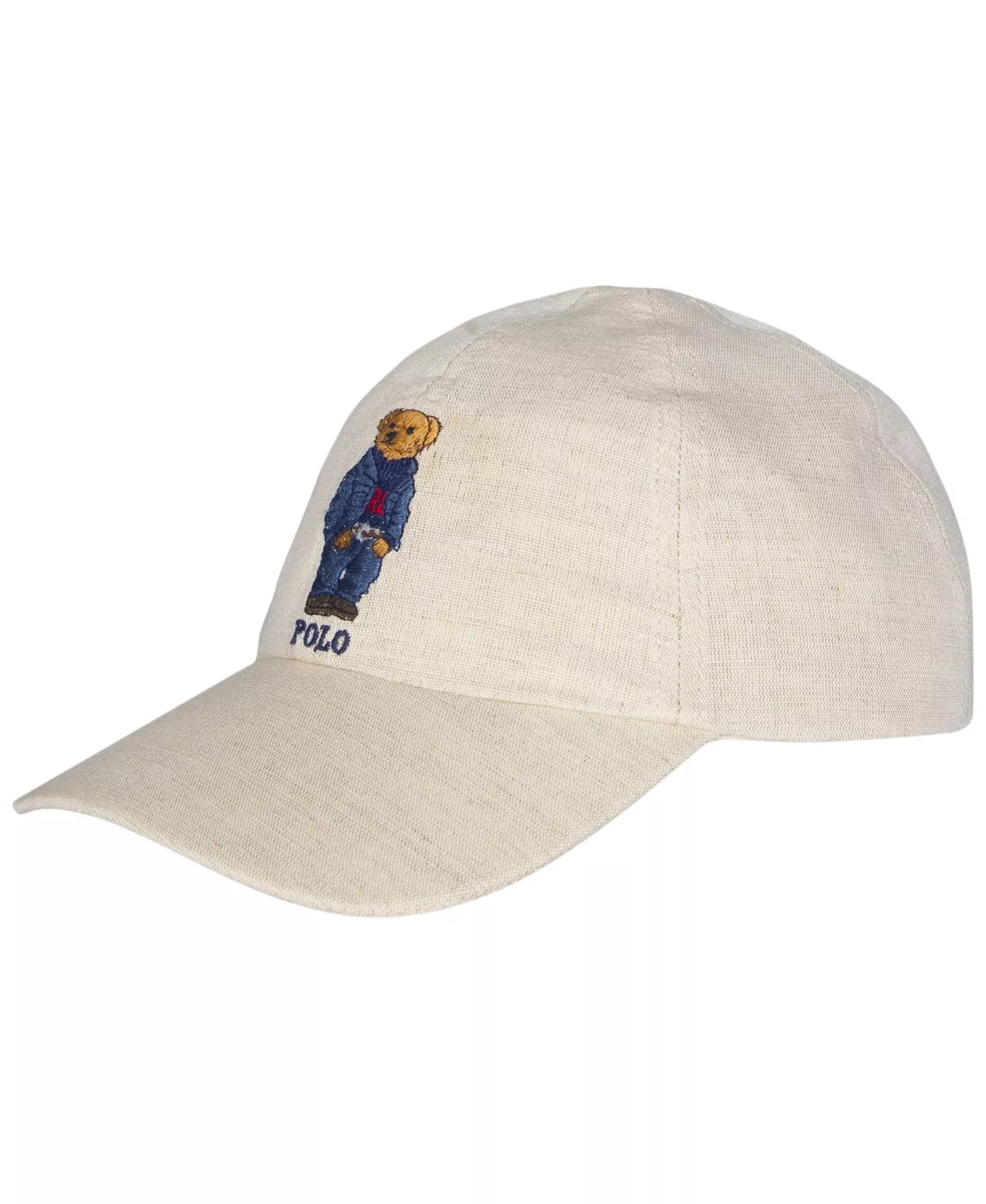 mni-08f9990e03ecd9da5694209c6f8ecf5d Men's Classic Linen Bear Baseball Cap