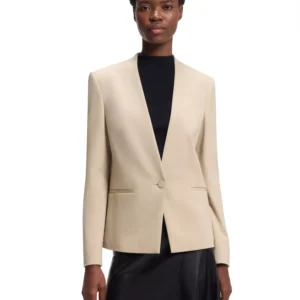BOSS by Women's Stretch Jersey Regular-Fit Blazer