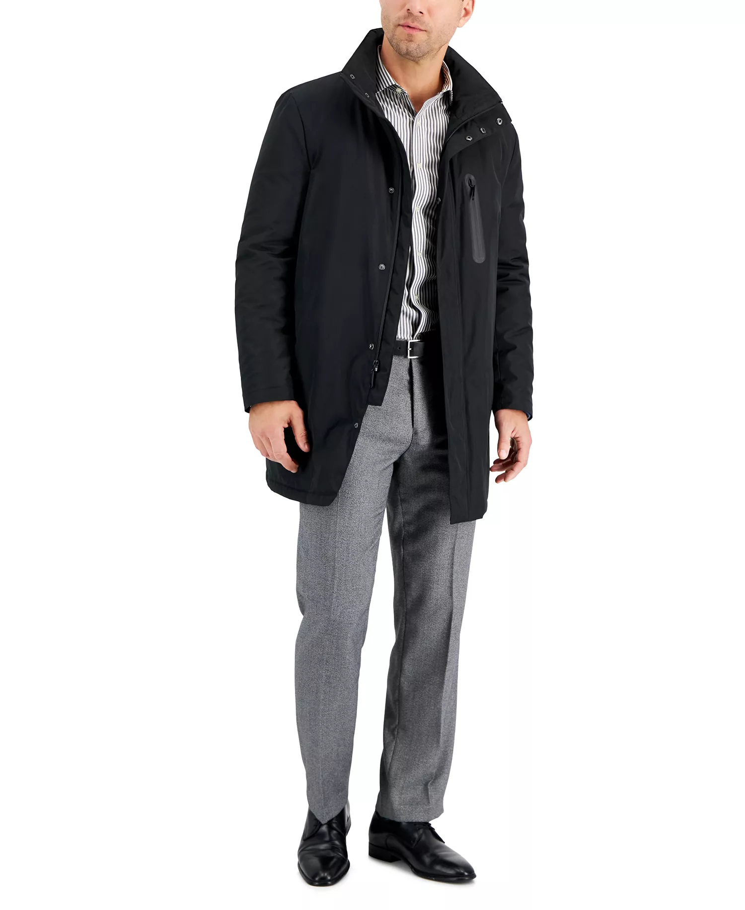 mni-09c7acffd4d63bbe7b9bd9935f88042a Men's Slim-Fit Raincoat