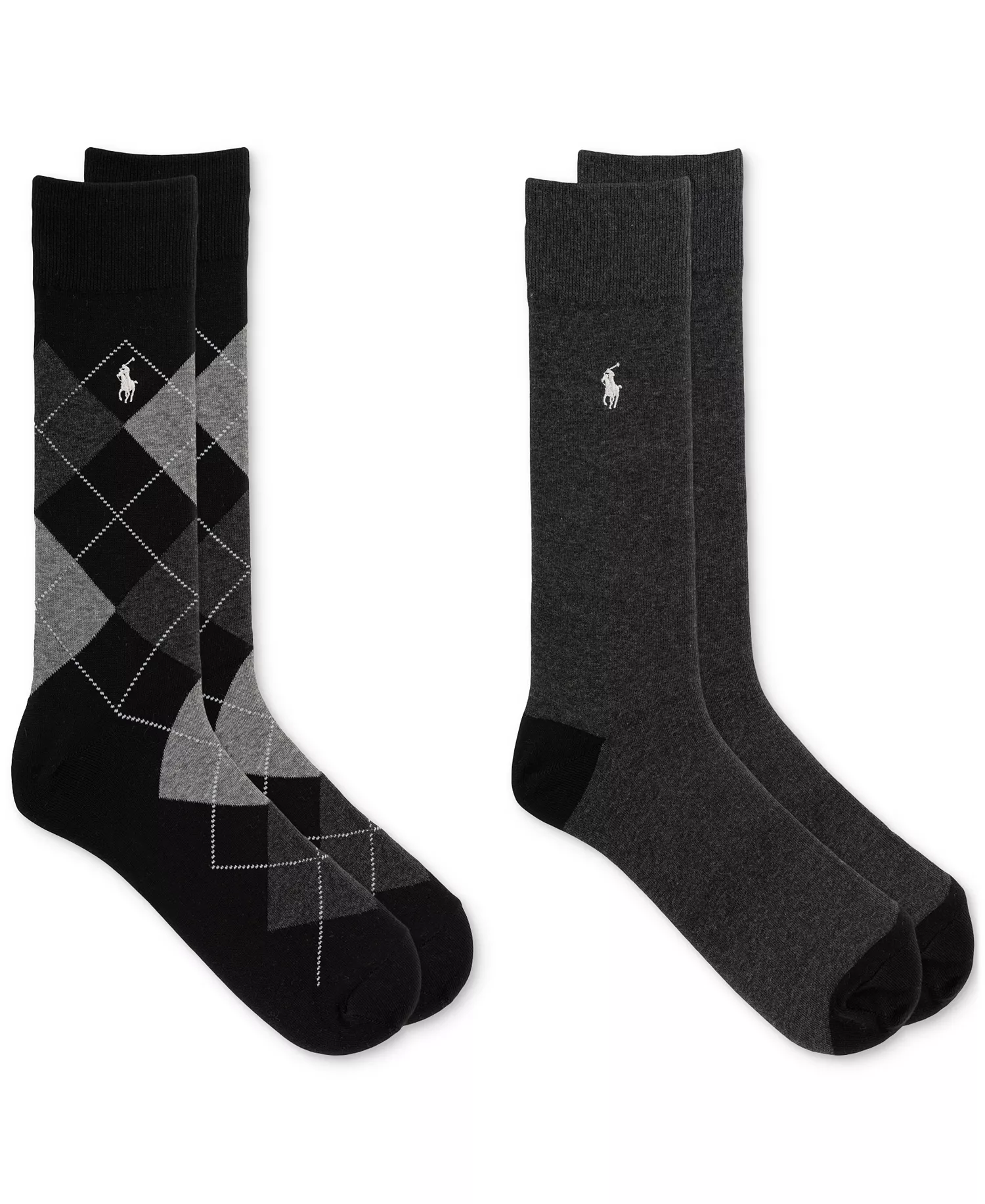 mni-0a1314dec5329217e08655f9eacc4db1 Men's Argyle Slack Socks, 2-Pack — изображение 5