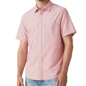 Men's Classic Pocket Short-Sleeve Regular-Fit Shirt