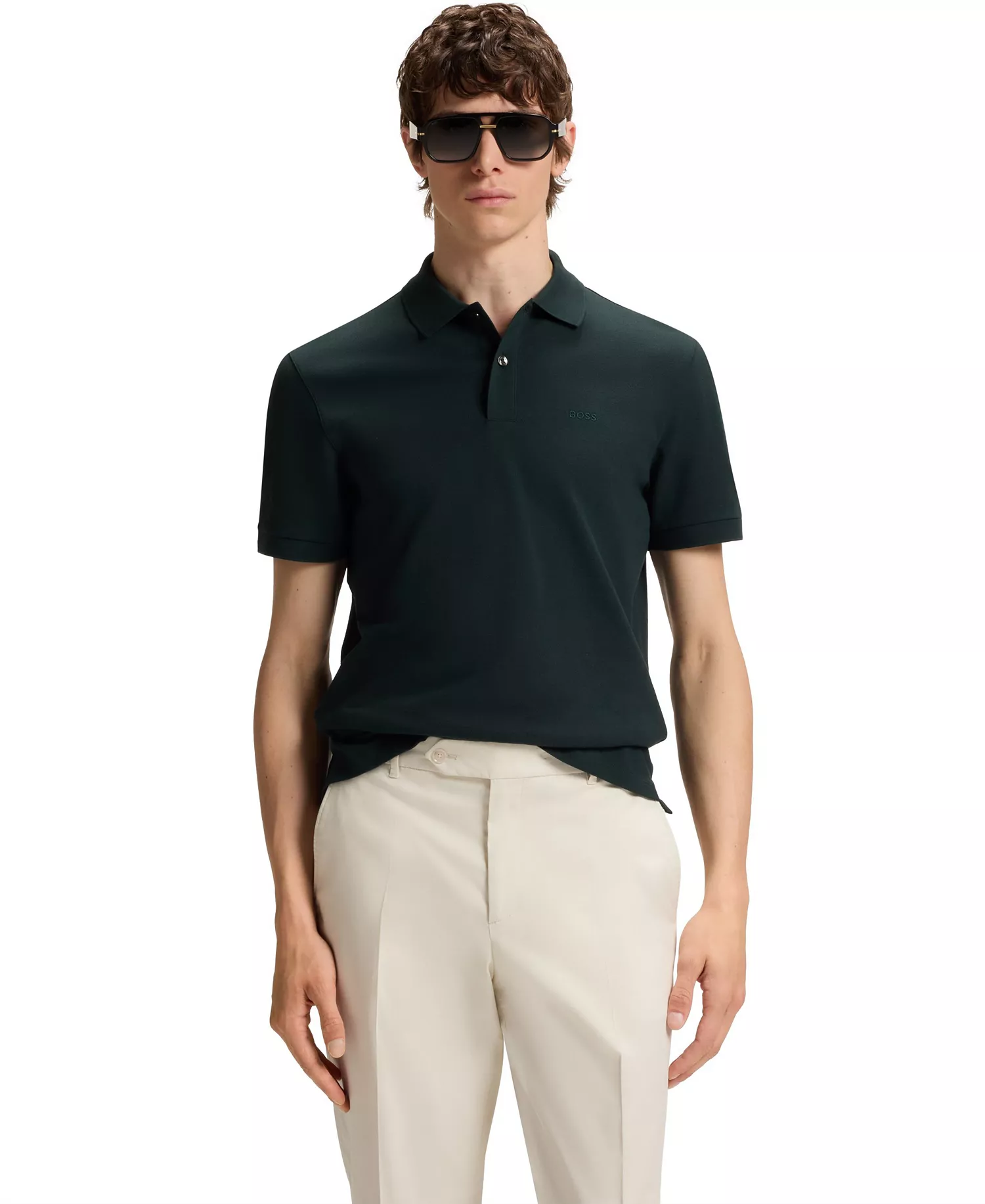 mni-0ac924669295868748183b8967aeff68 Men's Cotton Regular-Fit Polo Shirt — изображение 6