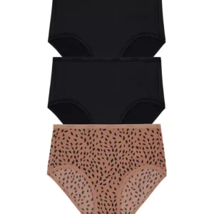 Women's Micro Brief Underwear 3 Pack DK8305P3