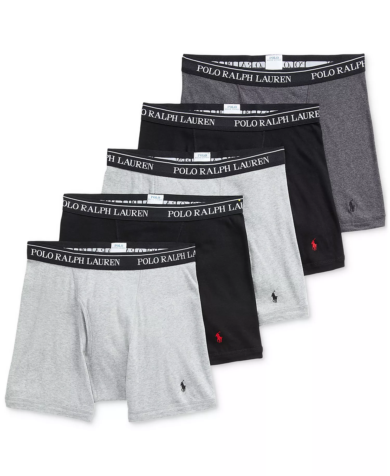 mni-0b62cd752e51c3afb6281318ba04c2fb Men's 5-Pack Classic Cotton Boxer Briefs — изображение 3