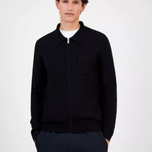 Men's San Jean Full Zip Collared Cardigan