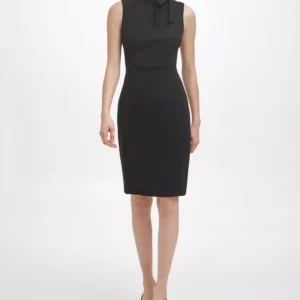 Women's Mock Neck Short Dress