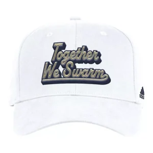 Men's White Georgia Tech Yellow Jackets Chant Flex Hat