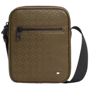 Men's Embossed Flag Mini Reporter Bag