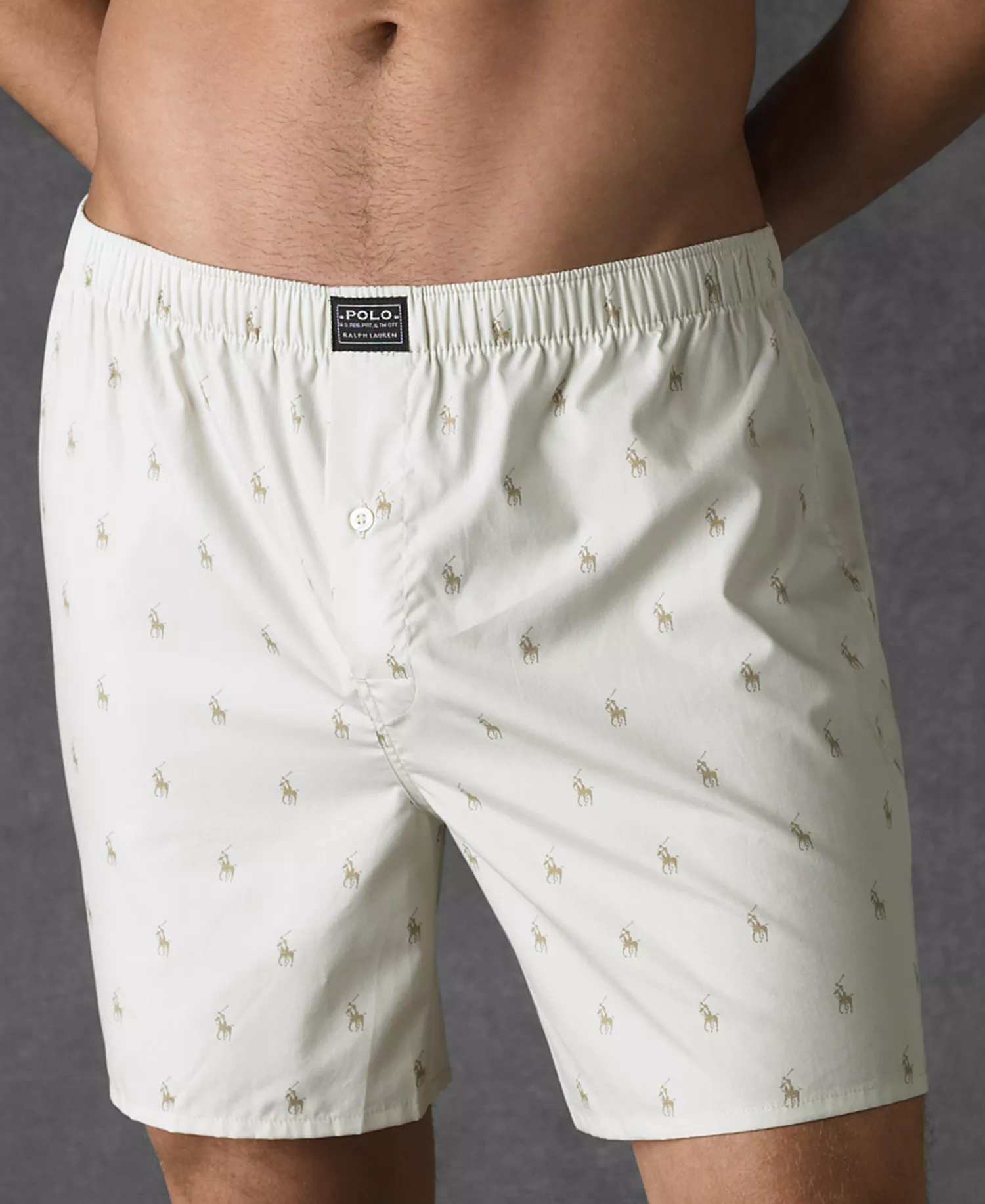 mni-0f8deac0ef2a13de4ed0f0b3f37a8358 Men's Allover Pony Woven Boxers — изображение 3