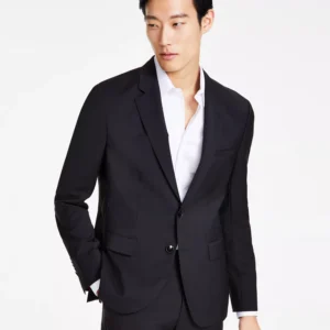 Men's Modern Fit Wool Suit Jacket