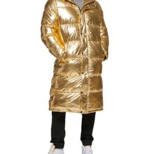 Men's Quilted Extra Long Parka Jacket, Created for Macy's