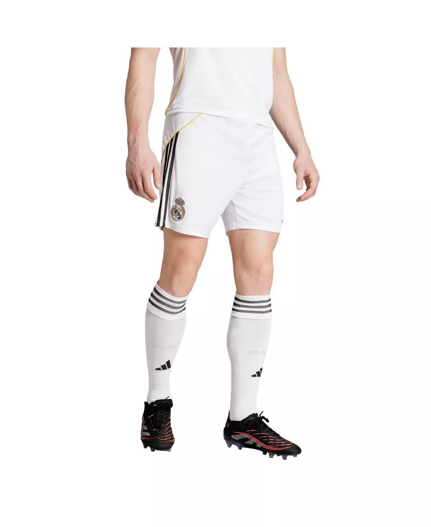 mni-106e3c10650c1f9cef5caf173822b73e Men's White Real Madrid 2025/26 Home AEROREADY Replica Shorts