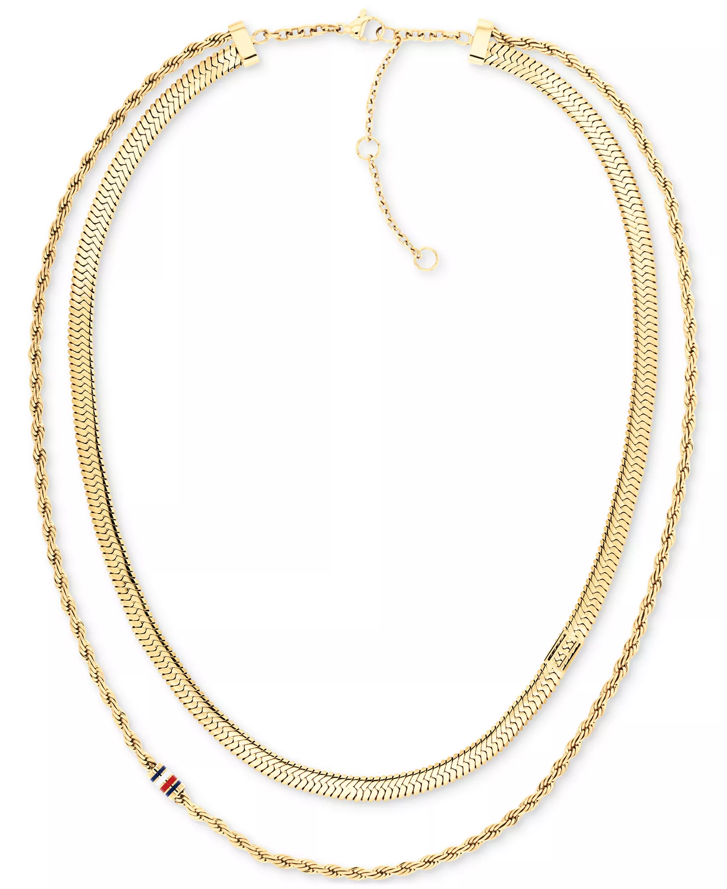 mni-10f00dc713acee6611301cf9928267da Layered Collar Necklace, 16" + 2" extender — изображение 3