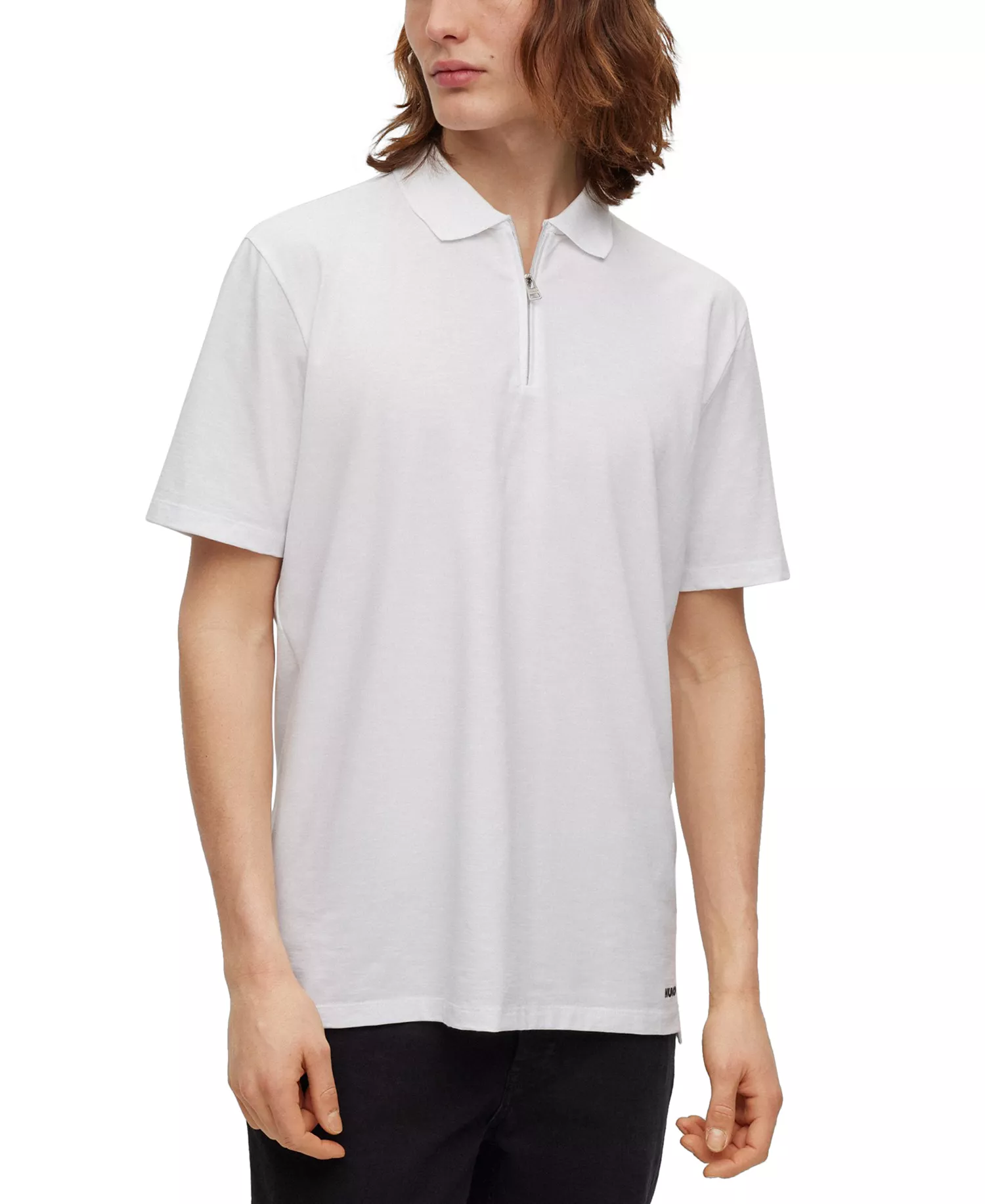 mni-114996a112fe32a71179d58d52c49259 Men's Dekok Zip-Closure Polo Shirt