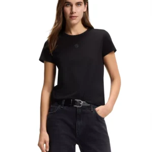 BOSS by Women's Mercerized Cotton Regular-Fit T-Shirt