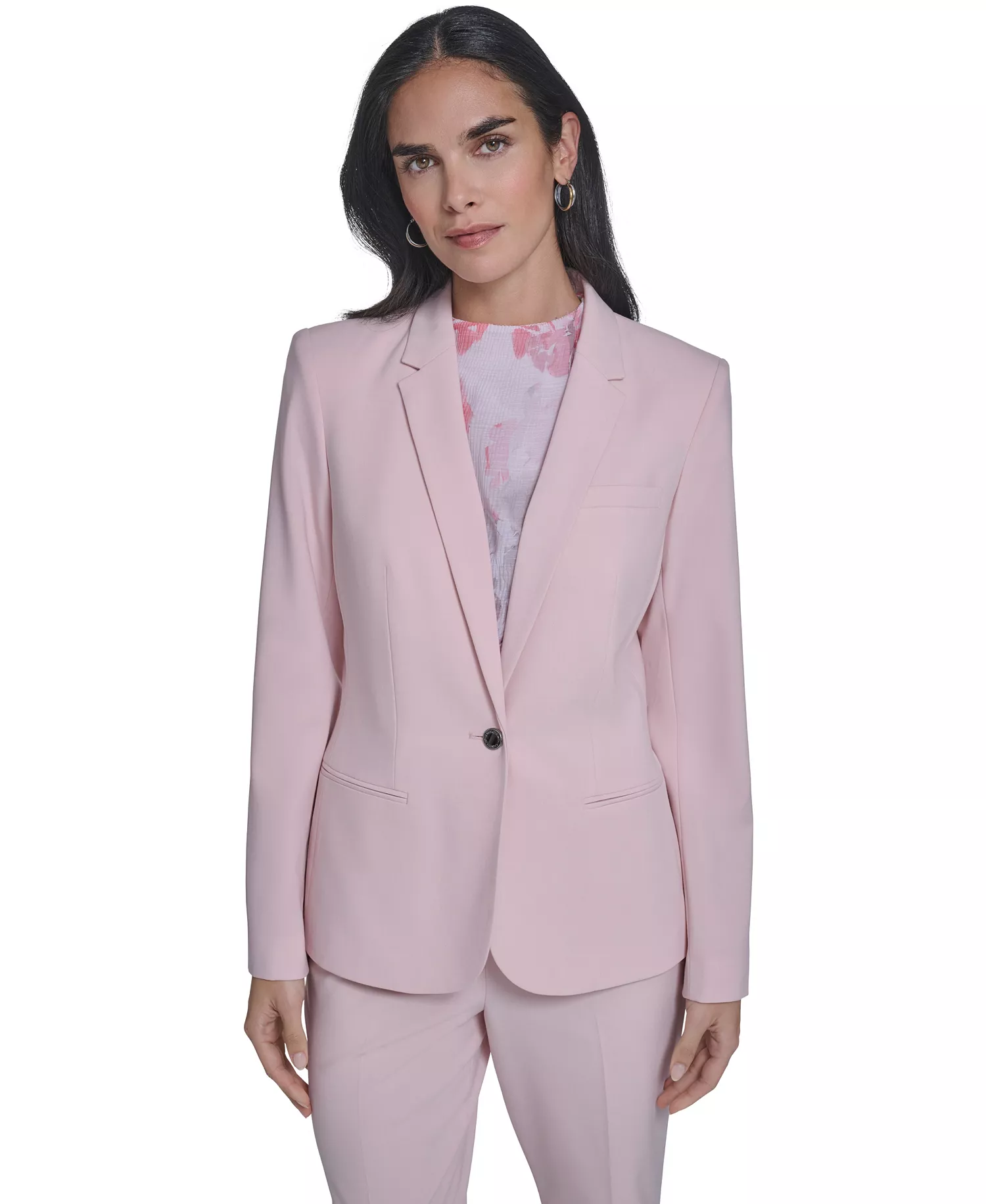 mni-11d961efb850a27c3729c9add9f16416 Women's One-Button Blazer