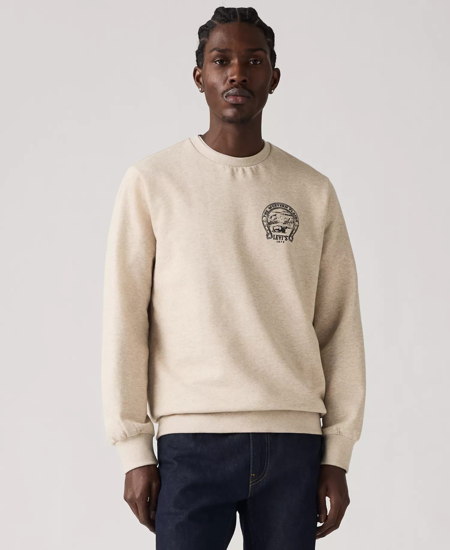 mni-12231172bea8d1598d402f72e80e7fe6 Men's Long Sleeve Logo Sweatshirt