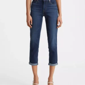 Women's Relaxed Boyfriend Tapered-Leg Jeans