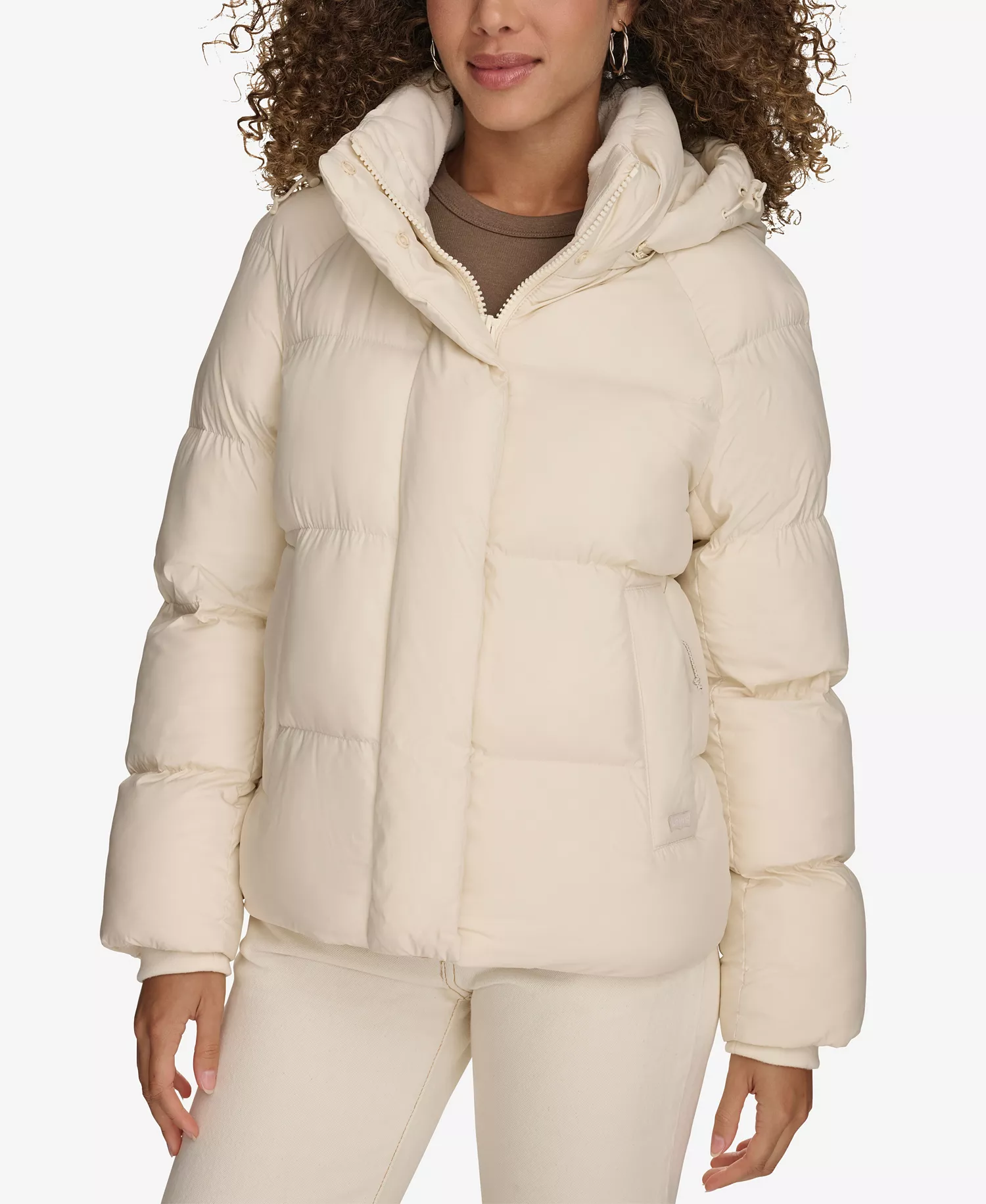 mni-12ba13d1e6f8a46254a4f228a25071d1 Women's Quilted Hooded Puffer Jacket — изображение 3
