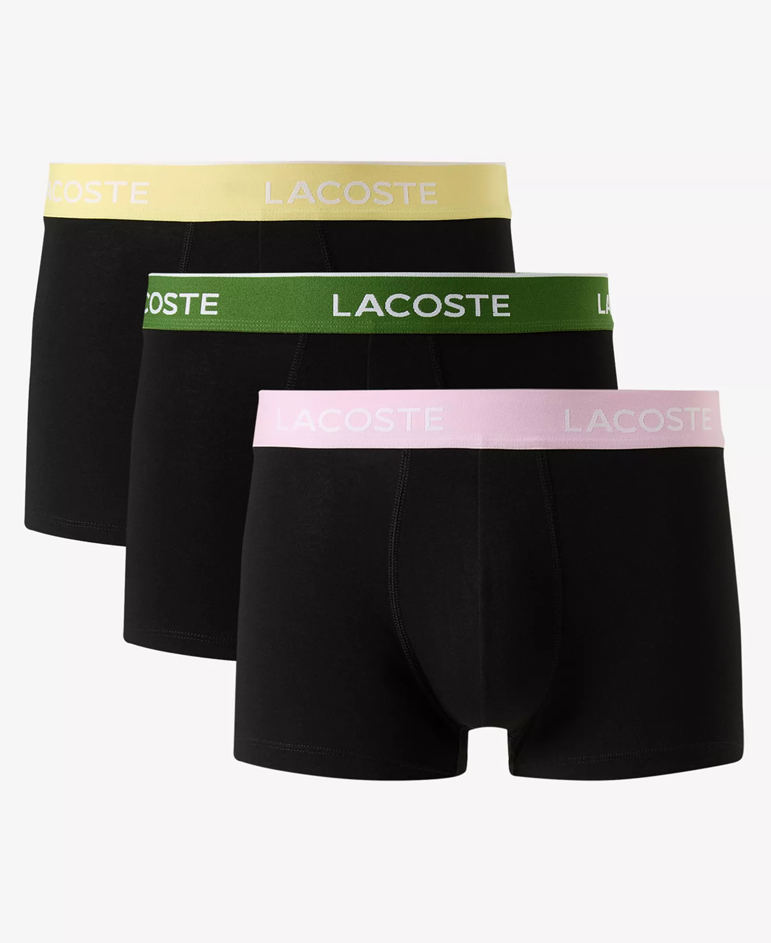 mni-1377bfb47e76fe4425b5c43b17bf38e8 Men's Cotton Stretch Color Waistband Trunks, 3-Pack — изображение 5