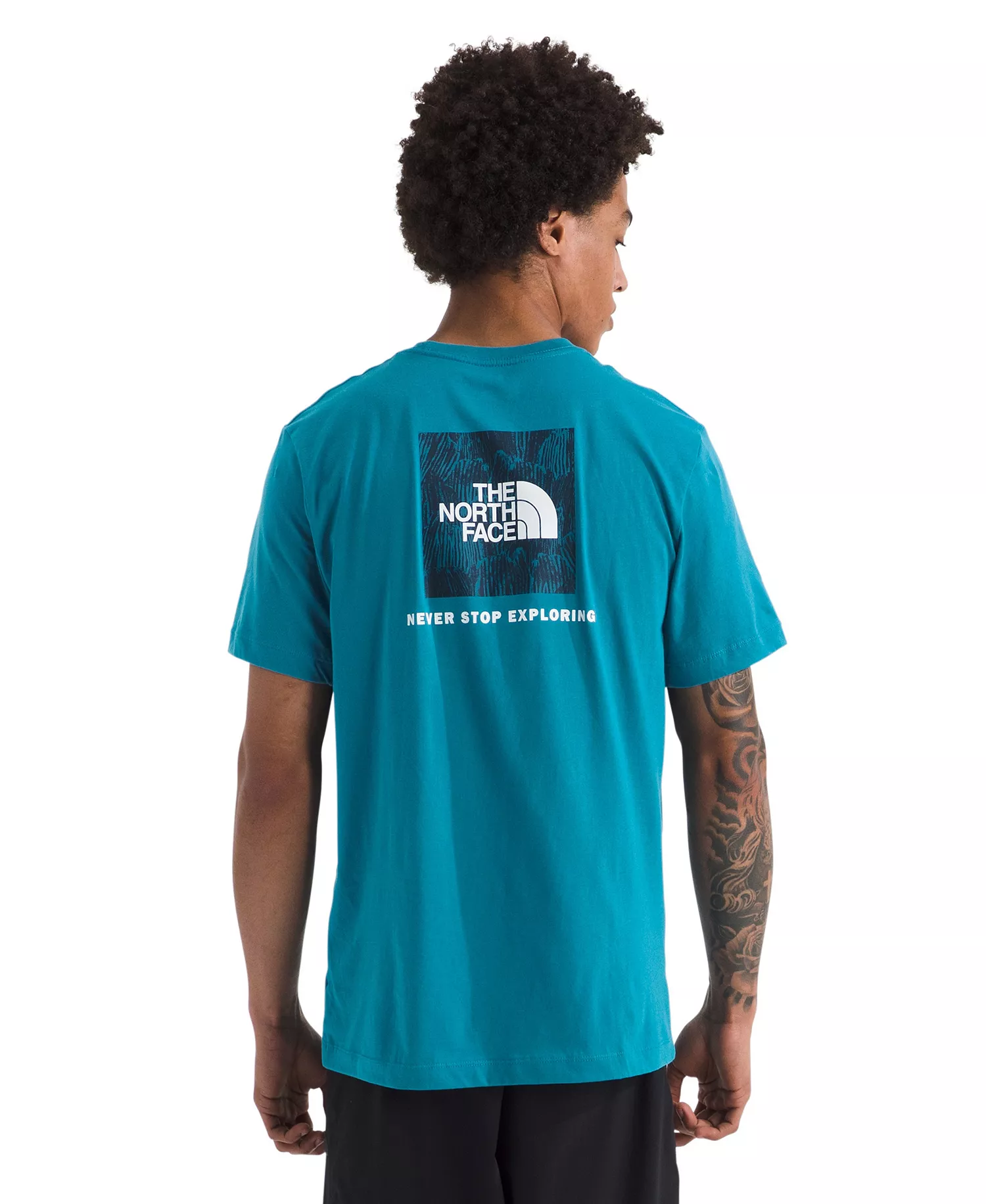 mni-138d210576edb7ba3ad697875eecbed2 Men's Evolution Regenerative Ink Box Short Sleeve Graphic T-Shirt — изображение 3