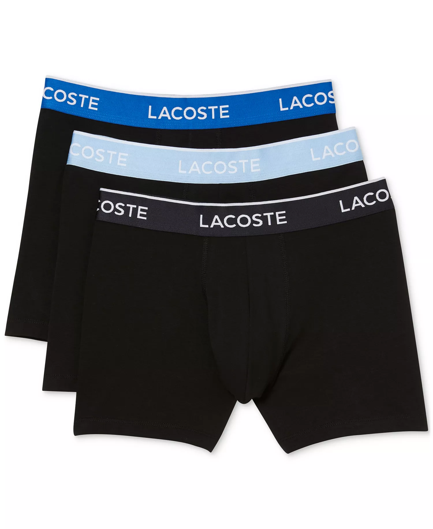 mni-13bb2eb7c3c00b83b21244e5ee6fabbb Men's Cotton Stretch Color Waistband Boxer Briefs, 3-Pack