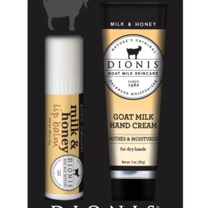 2-Pc. Goat Milk Hand & Lip Set - Milk & Honey