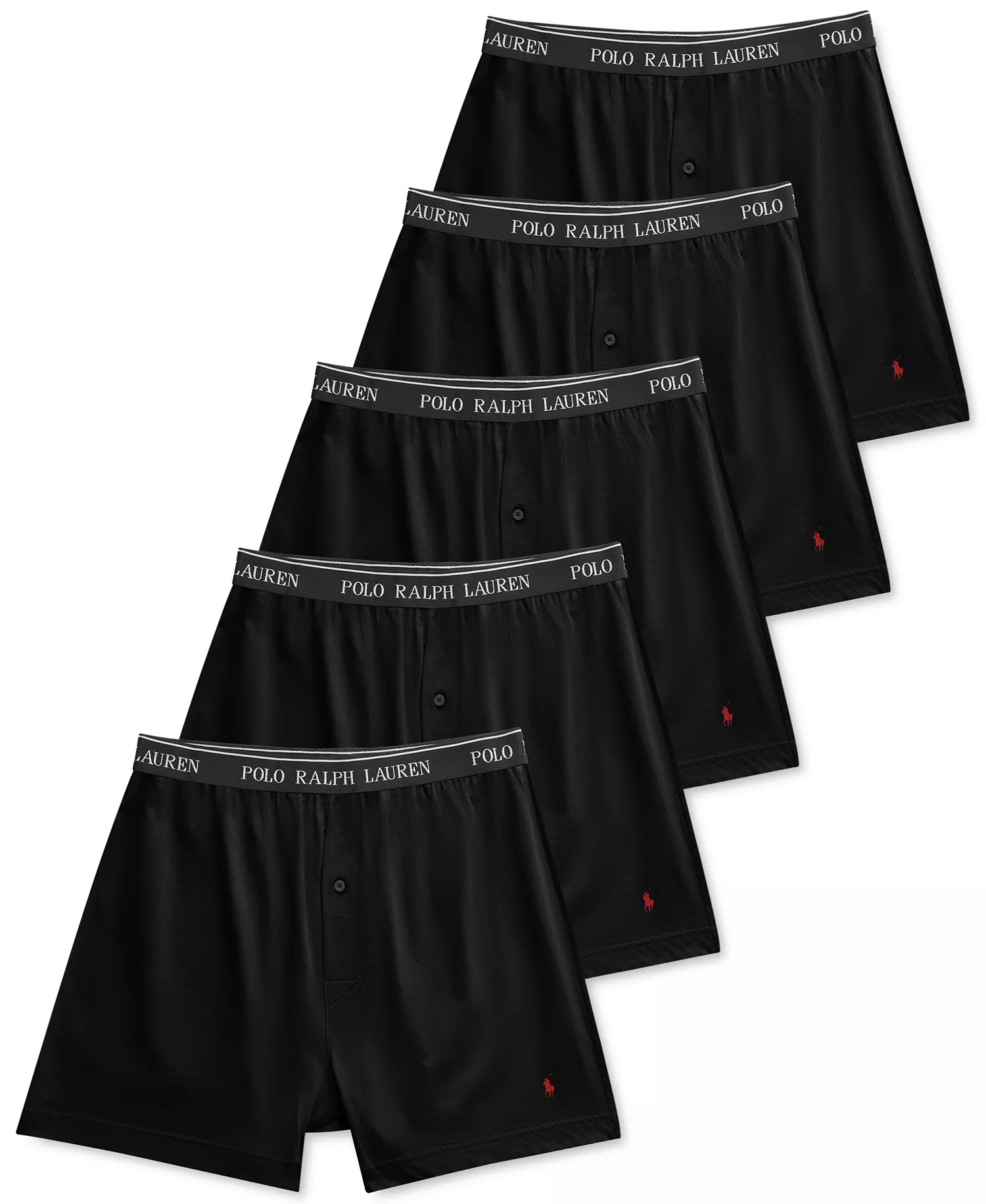 mni-16482c447c108cd1a2bf4eab4f8b9553 Men's 5-Pack Classic-Fit Cotton Knit Boxers