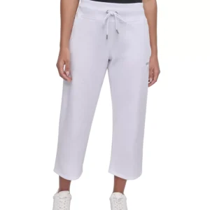 Women's Studded-Logo Cropped Pants