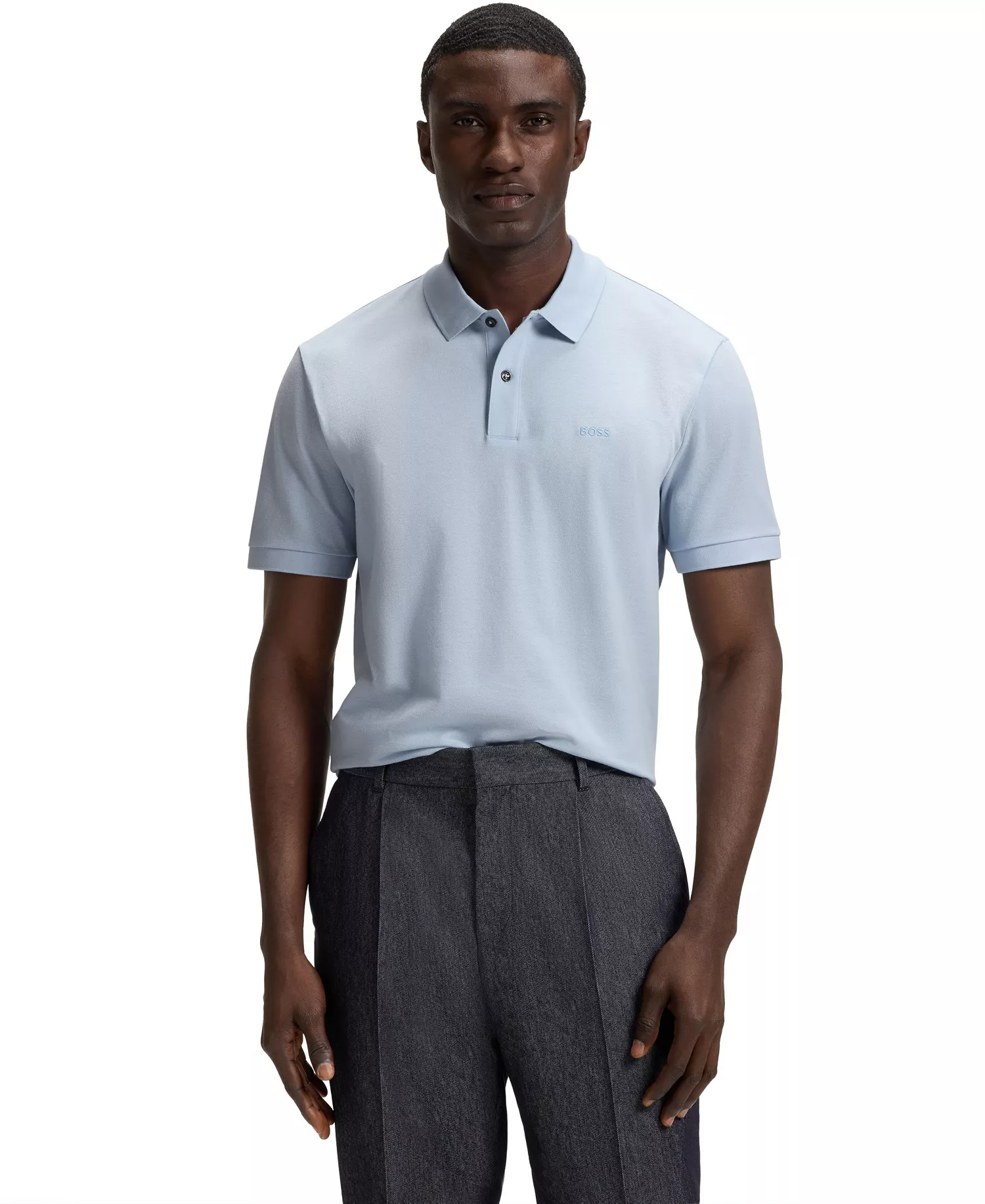 mni-1754e985e2c365e652a4248362f8e5e1 Men's Cotton Regular-Fit Polo Shirt
