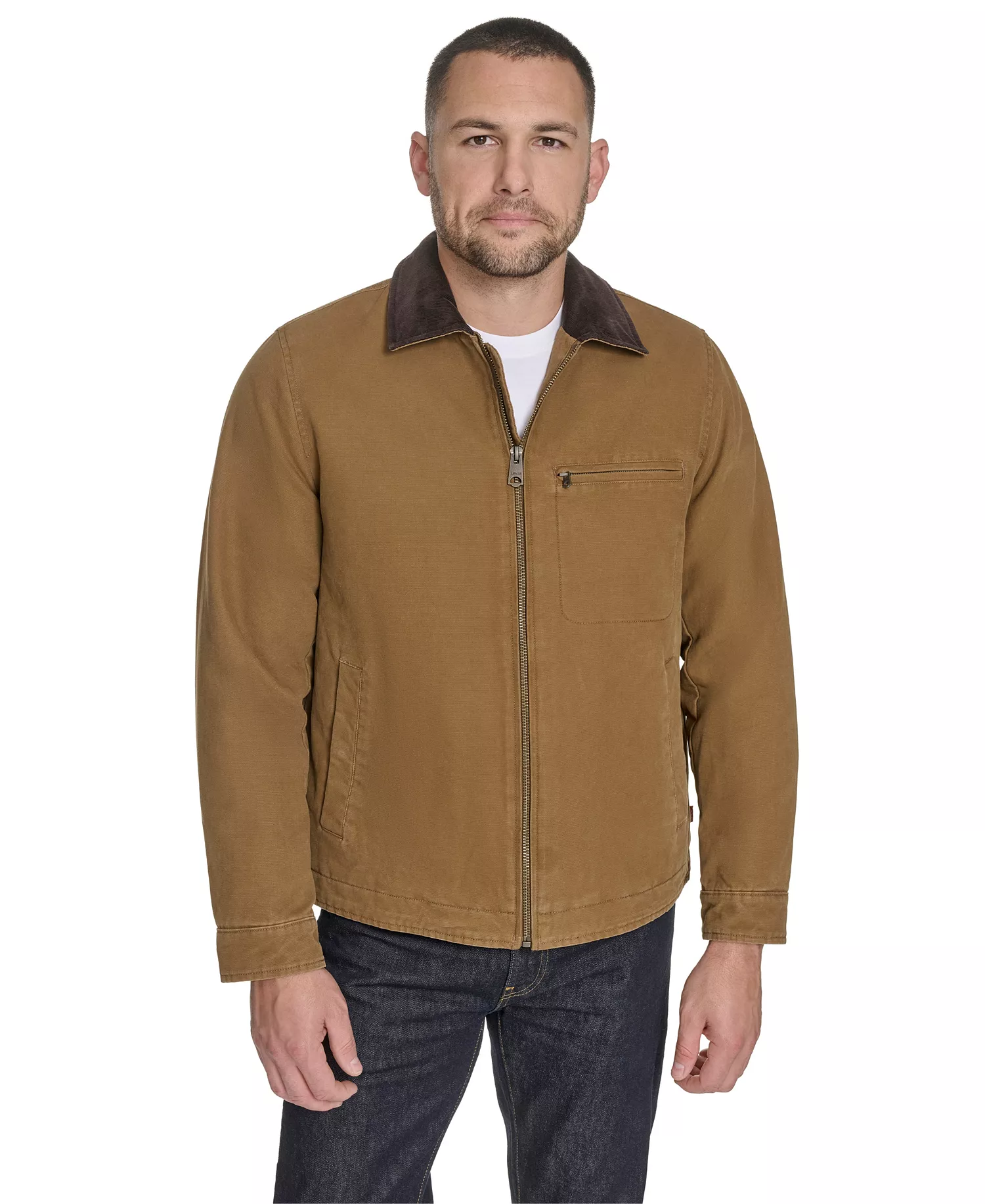 mni-17ba5ebef7b195536b1c3233653452b7 Men's Cotton Canvas Depot Jacket