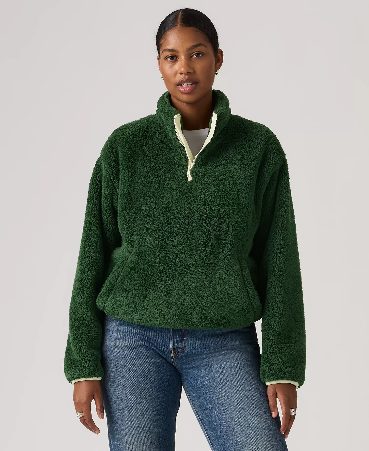 mni-18796424ed884fbd7d165ffc003416b4 Women's Gemma Quarter-Zip Sweatshirt — изображение 3