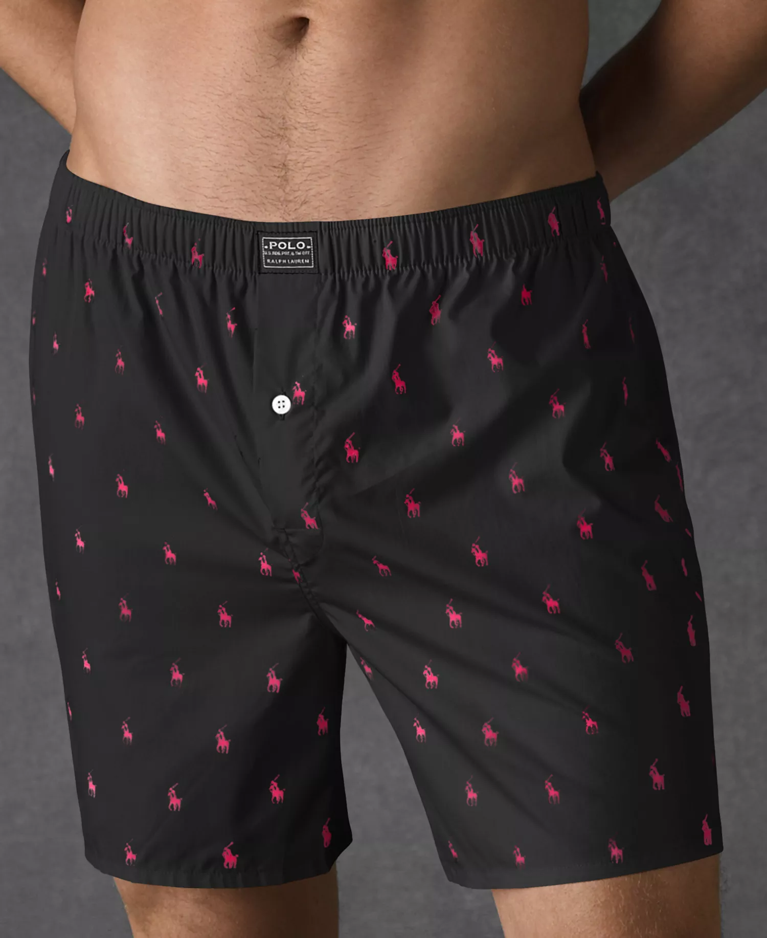 mni-1989056170f19b2f035e08039c0567cc Men's Allover Pony Woven Boxers — изображение 7
