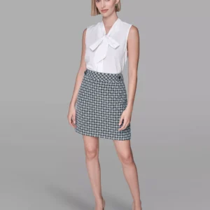 Women's Weave Print Skirt