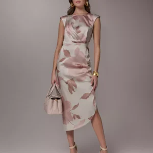 Women's Crewneck Sheath Dress