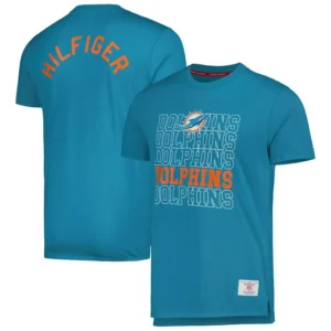 Men's Aqua Miami Dolphins Liam T-shirt