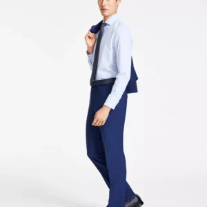 Men's Modern-Fit Wool Suit Pants
