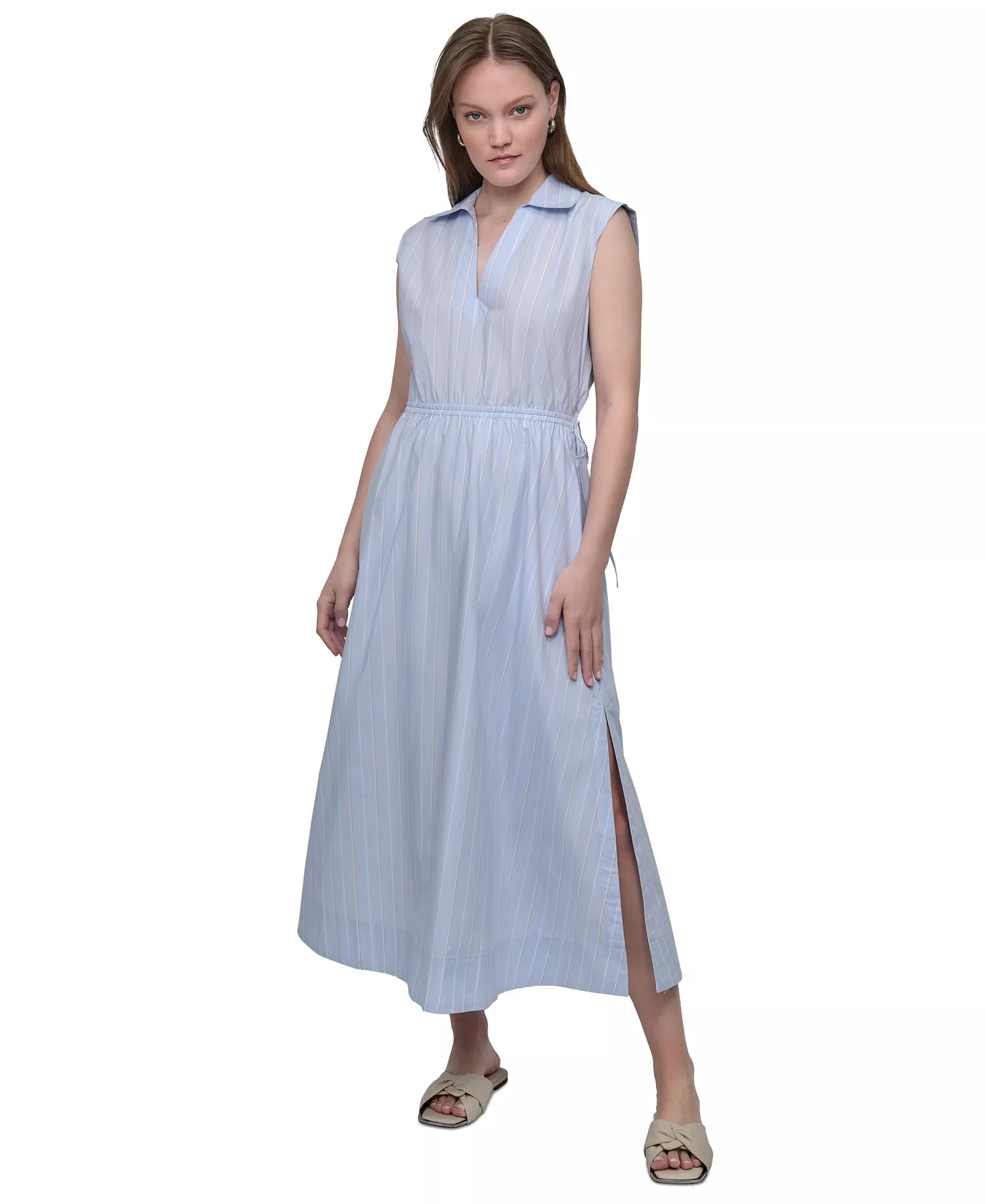 mni-1c8fb73bb6eb404e07e13de1952bd0a7 Women's Back-Cut-Out Sleeveless Maxi Dress — изображение 4
