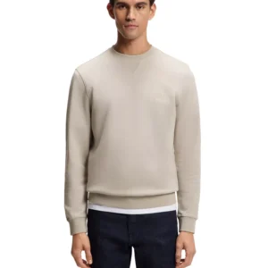 Men's Cotton-Terry Logo Patch Sweatshirt
