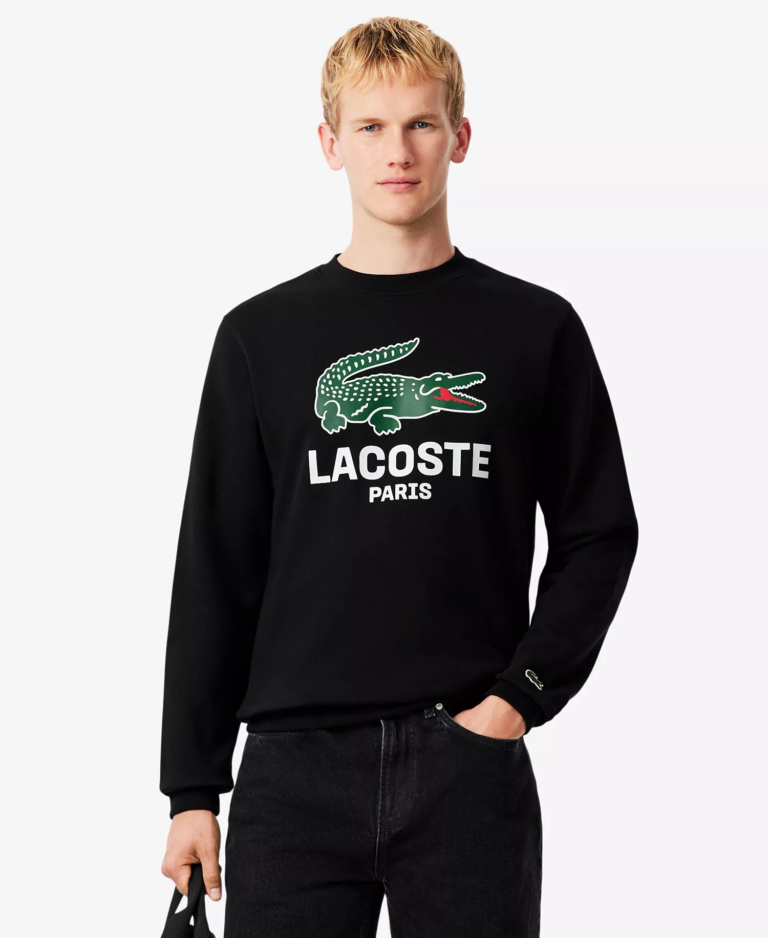 mni-1d0623f556e418392937f36a25c63952 Men's Crocodile Print Crewneck Sweatshirt