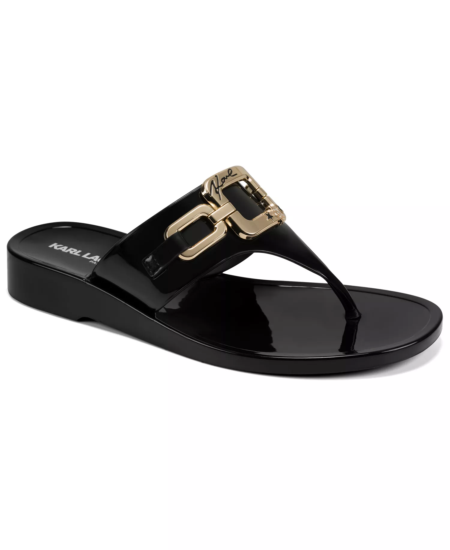 mni-1d2491c5a047d556cb49a76422e828cf Women's Vardice Jelly Slip-On Flat Thong Sandals